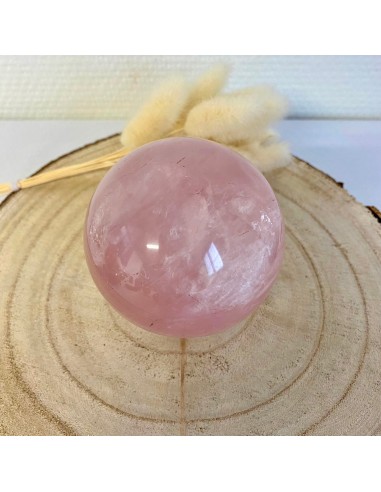 Sphère Quartz Rose (apaisement) votre