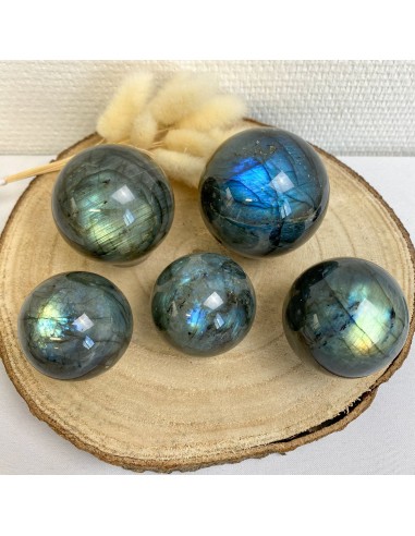 Sphère de Labradorite (protection) les ctes