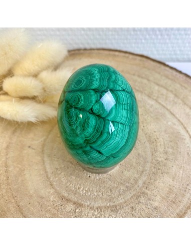 Oeuf en Malachite (favorise le changement dans votre vie) commande en ligne