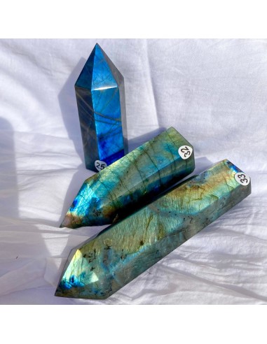 Pointe en Labradorite (pierre de protection) en ligne