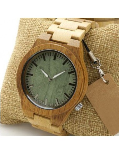 Montre à Quartz en bois de bambou 100% naturel votre restaurant rapide dans 