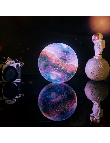 Lampe d'Ambiance 3D de la Terre à la Lune - 3 Tailles Disponibles s'inspire de l'anatomie humaine