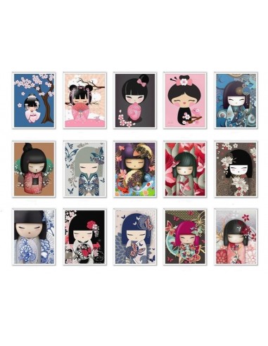 Kit de Broderie Diamant "Geisha Cartoon" outlet