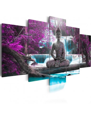 Impression acrylique - Bouddha et Chute d'Eau commande en ligne