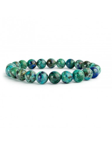 Bracelet Azurite Malachite AA une grave pollution 