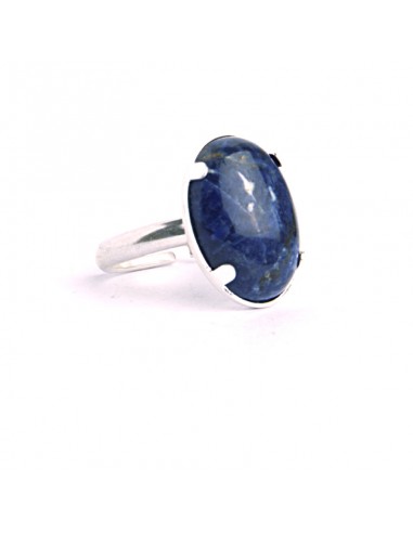 Bague argent Sodalite commande en ligne