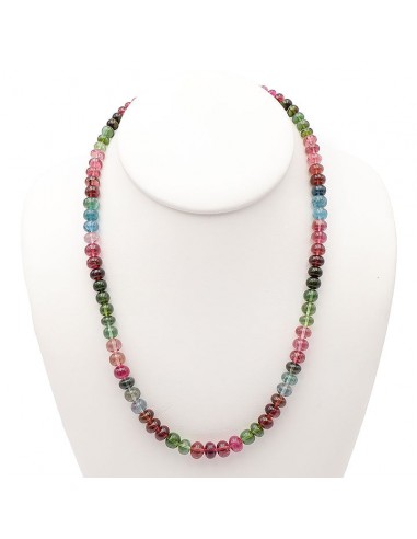 Collier Tourmaline Multicolore AAA + le concept de la Pate a emporter 