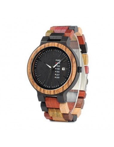 Montre en bois homme - Fruit des bois soldes