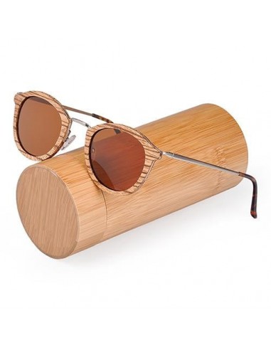 Lunettes de soleil en bois - La Rétro Zébré acheter