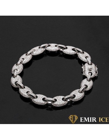 BRACELET EMIR CAFÉ OR BLANC de technologie