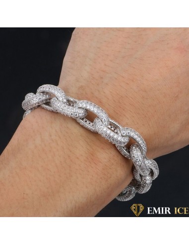 BRACELET EMIR FORÇAT OR BLANC En savoir plus