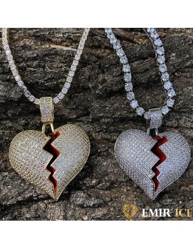 COLLIER PENDENTIF CŒUR BRISÉ™ : Heart Break prix pour 