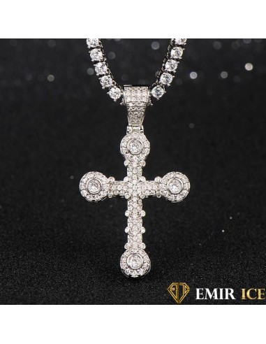 COLLIER PENDENTIF CROIX LATINE™ : Symbole religieux livraison et retour toujours gratuits