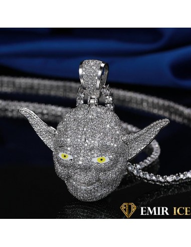 PENDENTIF MAÎTRE YODA - COLLIER DE QUAVO DES MIGOS la livraison gratuite