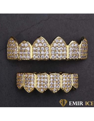 GRILLZ EMIR LUXURY OR JAUNE de la marque