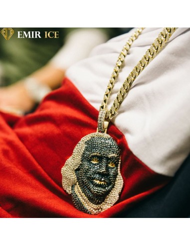 COLLIER PENDENTIF BLUEFACE BENJAMIN FRANKLIN votre