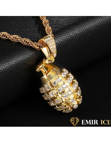 COLLIER PENDENTIF GRENADE shop