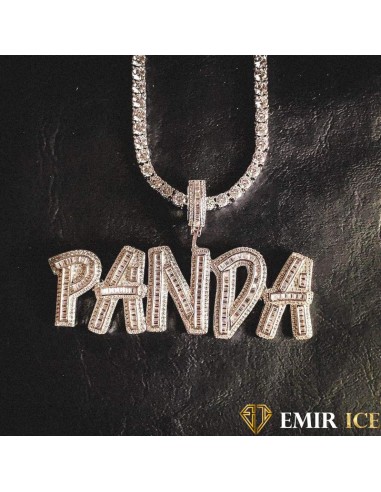 PERSONNALISE TON PENDENTIF BAGUETTE ICY AVEC COLLIER meilleur choix