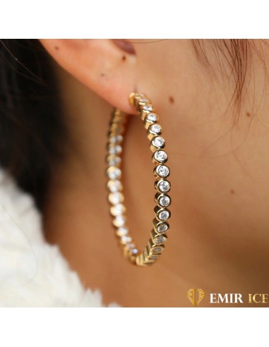 BOUCLE D'OREILLE "EMIR DUBAI" | ARGENT 925 acheter