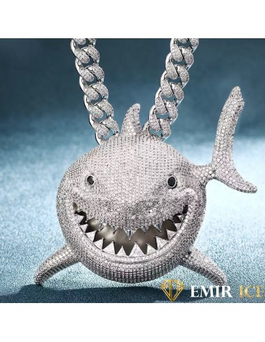 COLLIER PENDENTIF REQUIN 6IX9INE GOOBA 2 - 3 jours ouvrés.