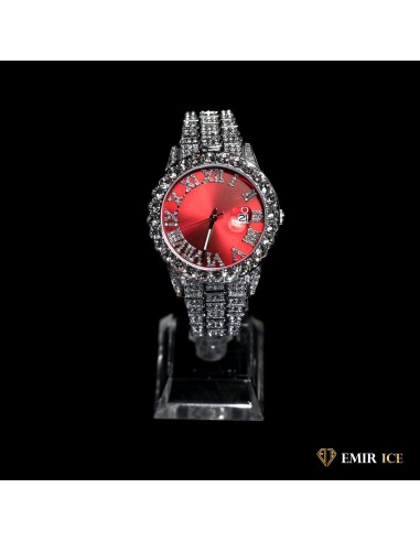 MONTRE EMIR RED WATCH OR BLANC outlet