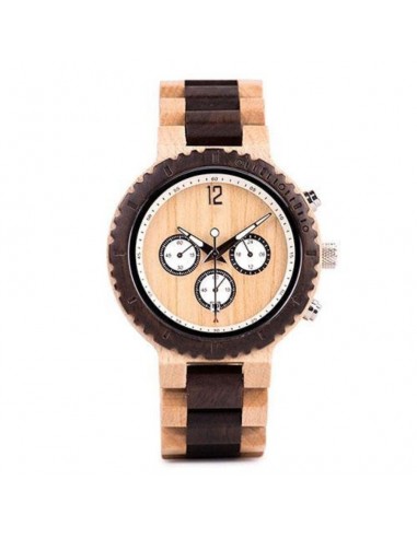 Montre en bois homme - Chronographe Pour