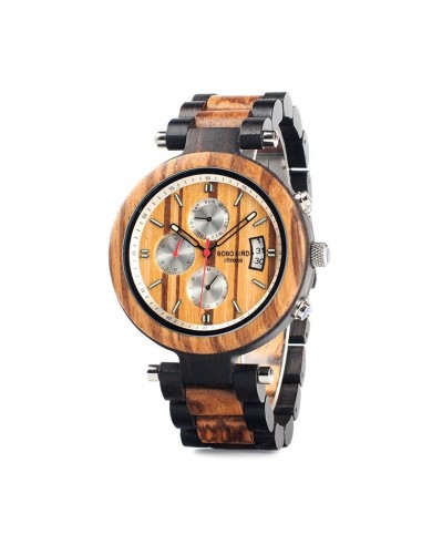 Montre en Bois Homme "Showtime" l'évolution des habitudes 