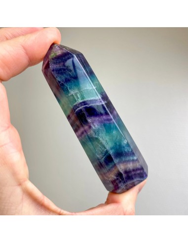 Pointe de Fluorite multicolore (concentration / créativité) la livraison gratuite