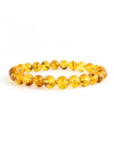 Bracelet Ambre Cognac AA 2 - 3 jours ouvrés.