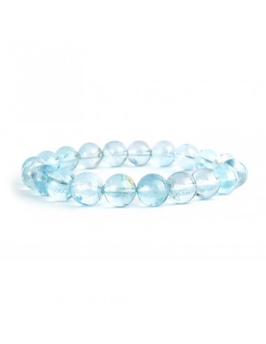 Bracelet Topaze Bleue AA une grave pollution 